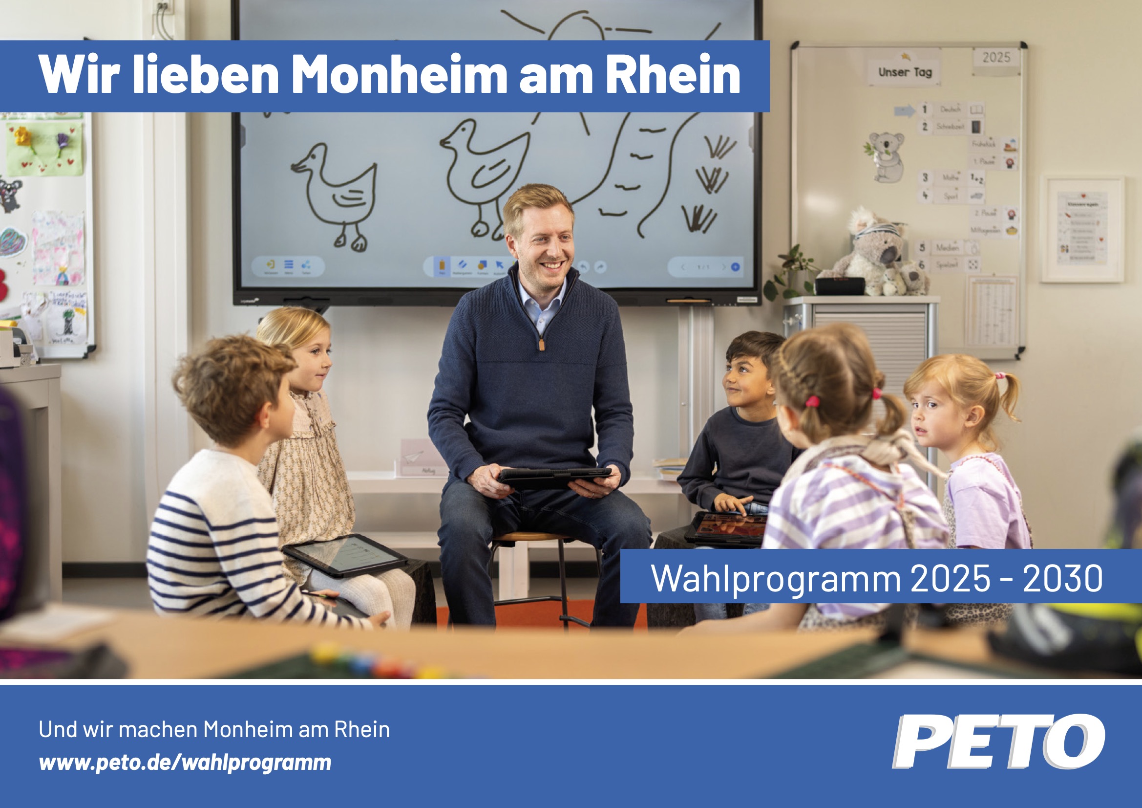 Titelseite Wahlprogramm